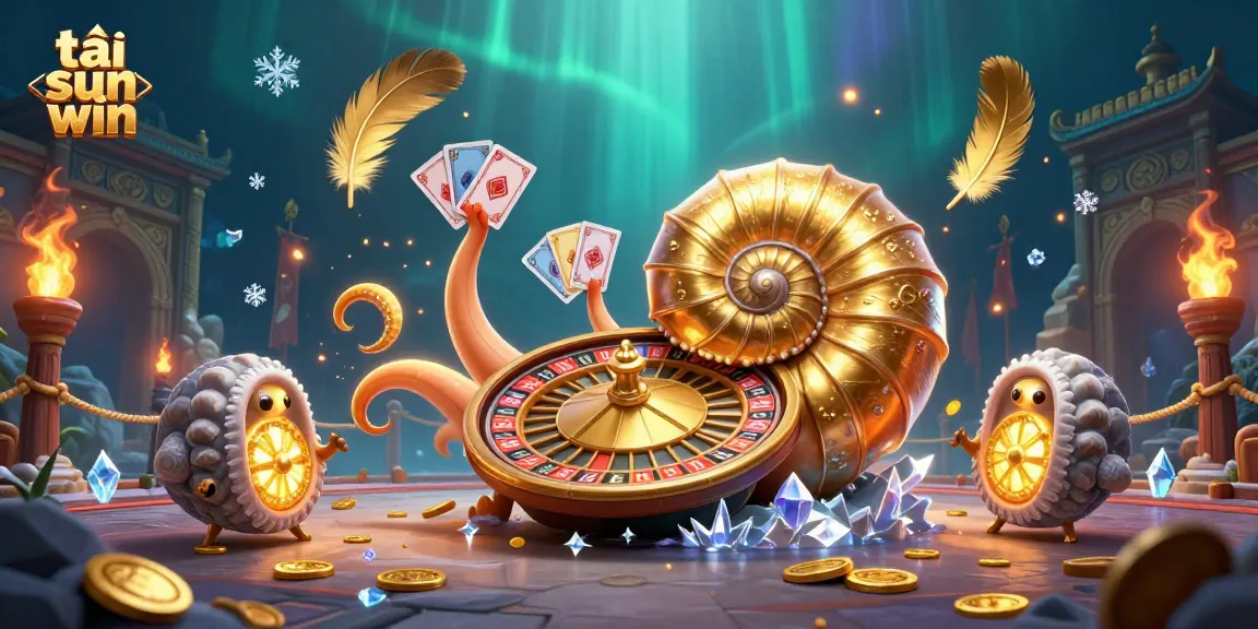 Experience thrilling gameplay with tải sun win as the ancient nautilus reveals winning hands.