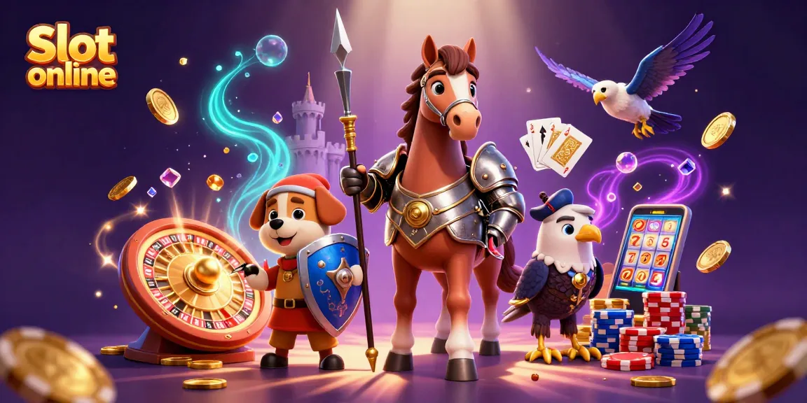 Slot online: Menangkan putaran menarik dengan karakter bersejarah dalam suasana kasino yang megah.