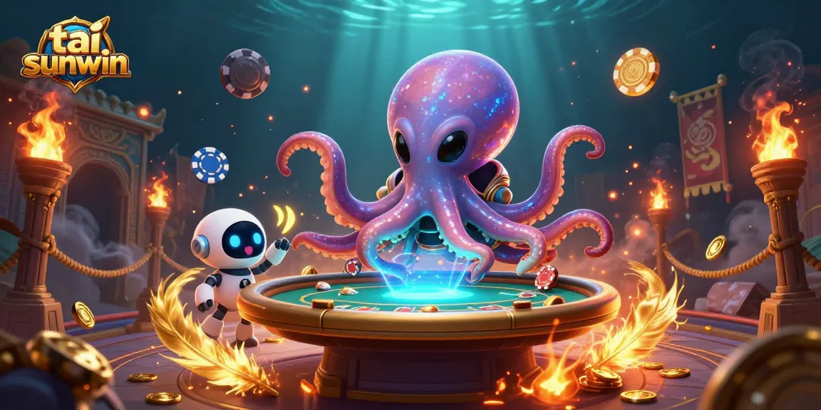 Engage in thrilling casino gameplay with tai sunwin's vibrant and dynamic alien-themed scene.
