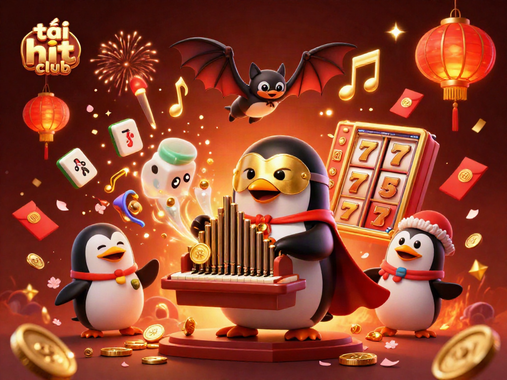 Experience the excitement and thrill of tải hit club with vibrant casino visuals and dynamic characters.